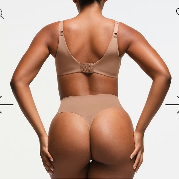 Skims smoothing intimates lightly lined full coverage bra-sienna nwt - Picture 3 of 4